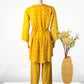 Dark Yellow Co - ord Set 2 PC's - Shamraat - Shamraat